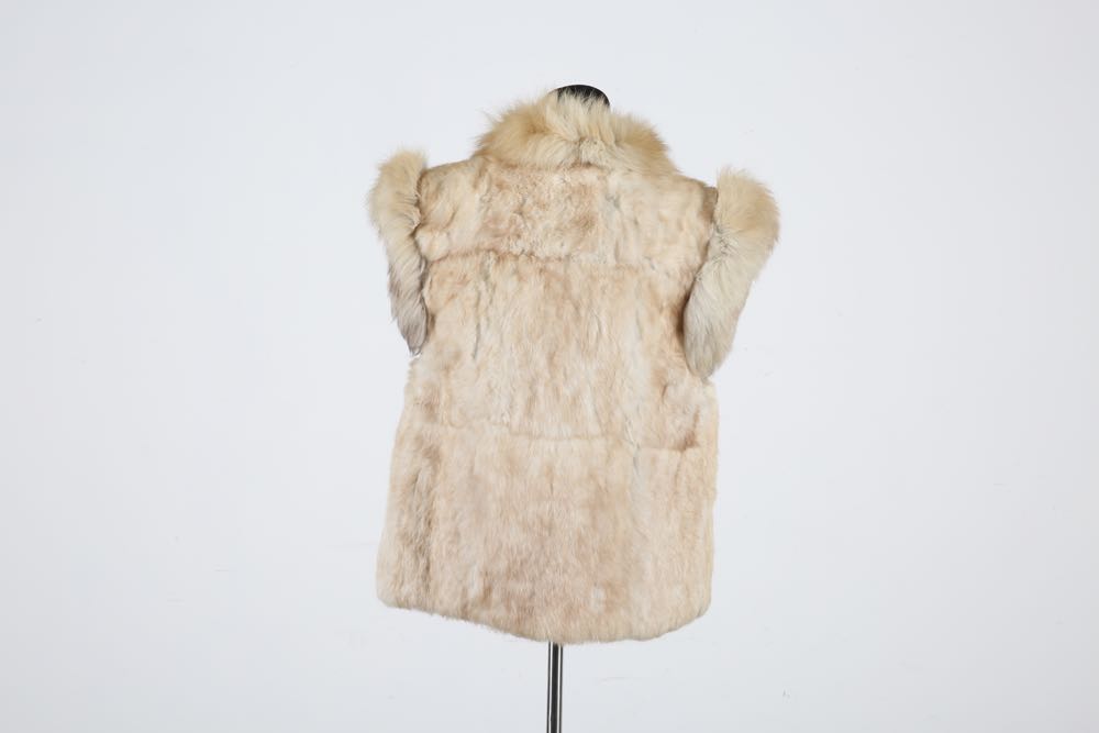 Lady's Dyed Rabbit Fur Vest