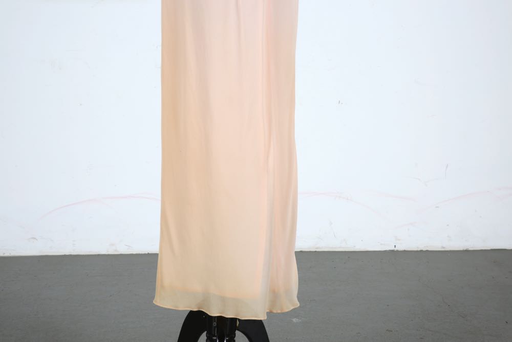 Two Vintage Beaded Evening Gowns