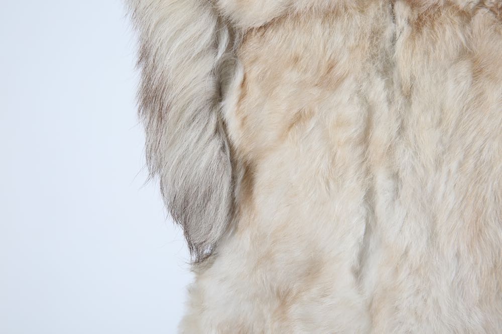 Lady's Dyed Rabbit Fur Vest