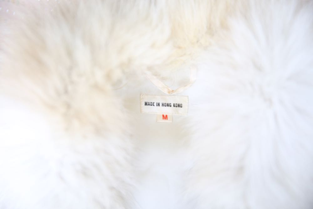 Lady's Dyed Rabbit Fur Vest