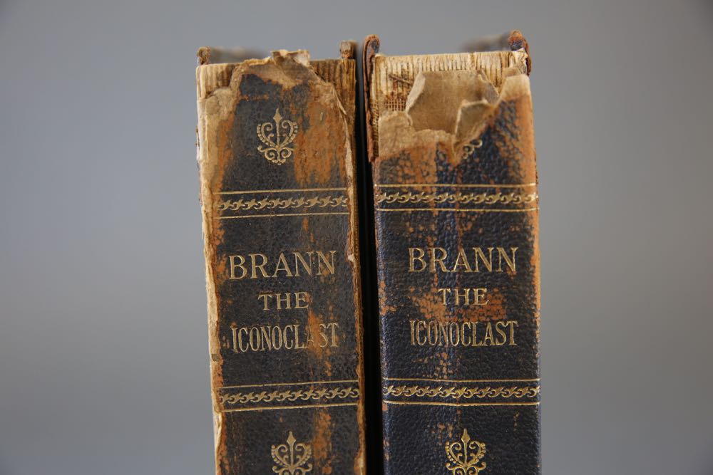 Two Antique Volumes by C.W. Brann _The Iconoclast_