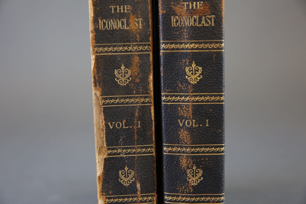Two Antique Volumes by C.W. Brann _The Iconoclast_