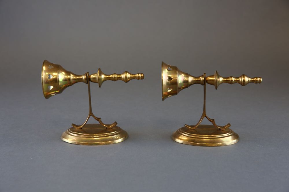 Brass Decorative Sconces and Candle Sticks
