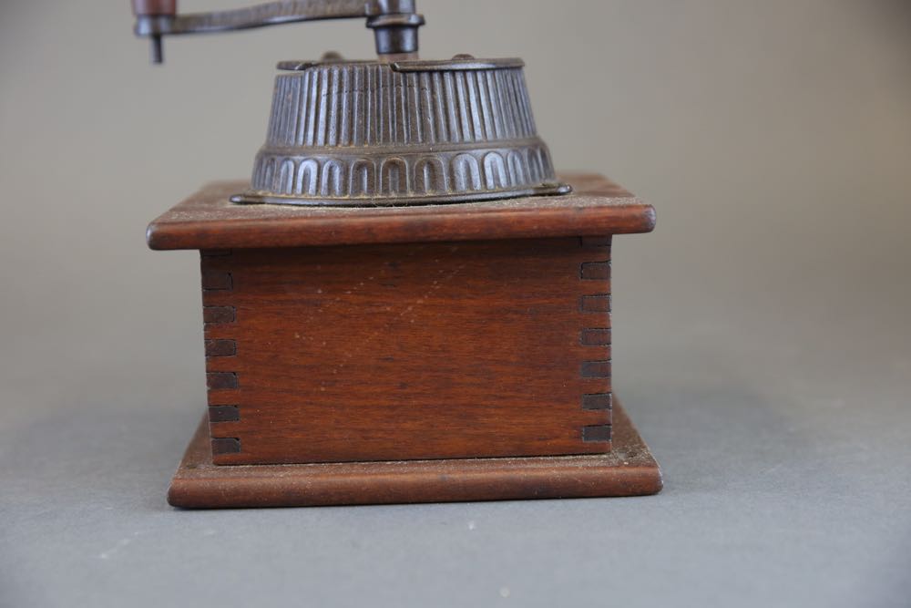 Antique Coffee Grinder and Shoe Last