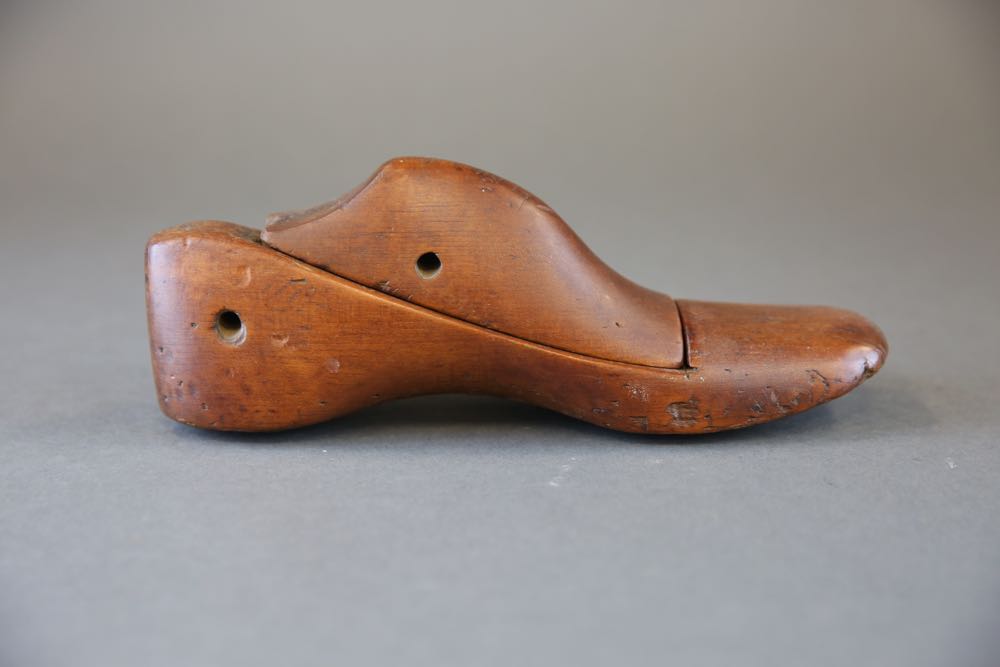 Antique Coffee Grinder and Shoe Last