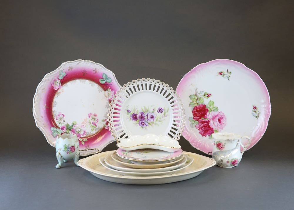 Collection of Floral China