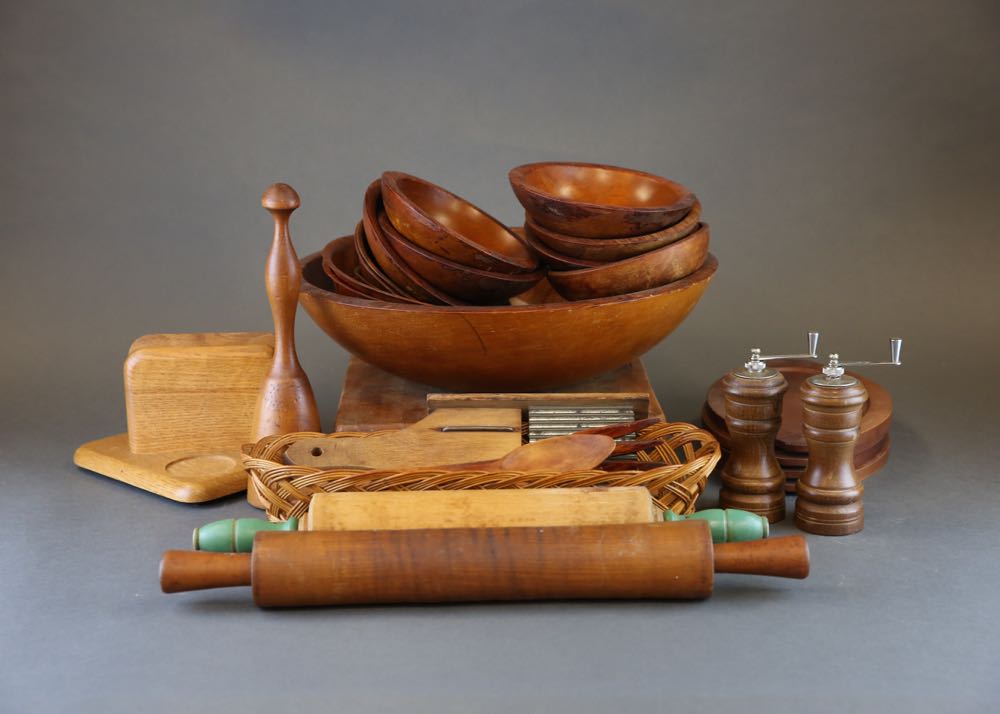 Vintage Wood Kitchen Accessories