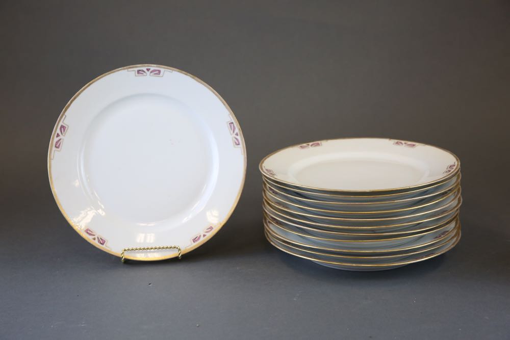 Circa 1920 Jaeger & Co. Bavarian Porcelain Set