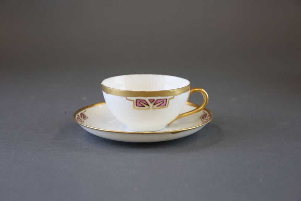 Circa 1920 Jaeger & Co. Bavarian Porcelain Set