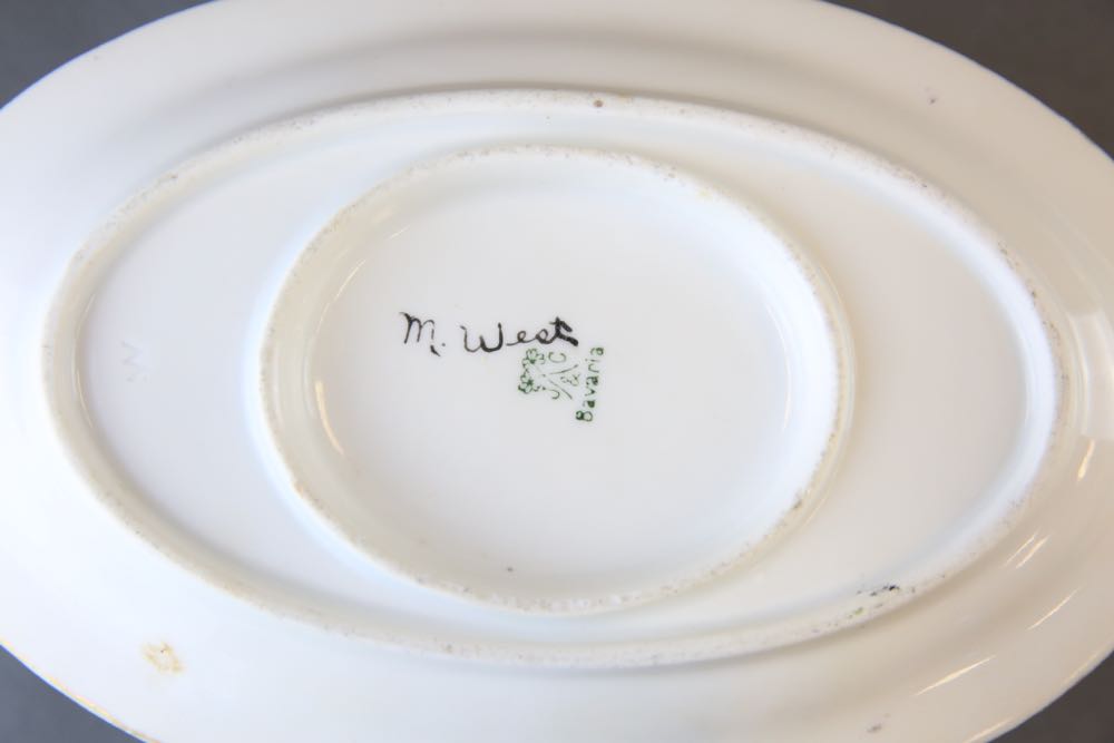 Circa 1920 Jaeger & Co. Bavarian Porcelain Set