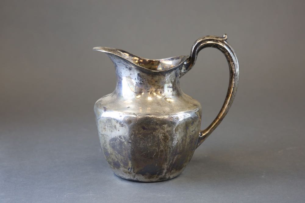 Vintage Silver Plate Ice Buckets, Pitchers, and Coffee Carafes