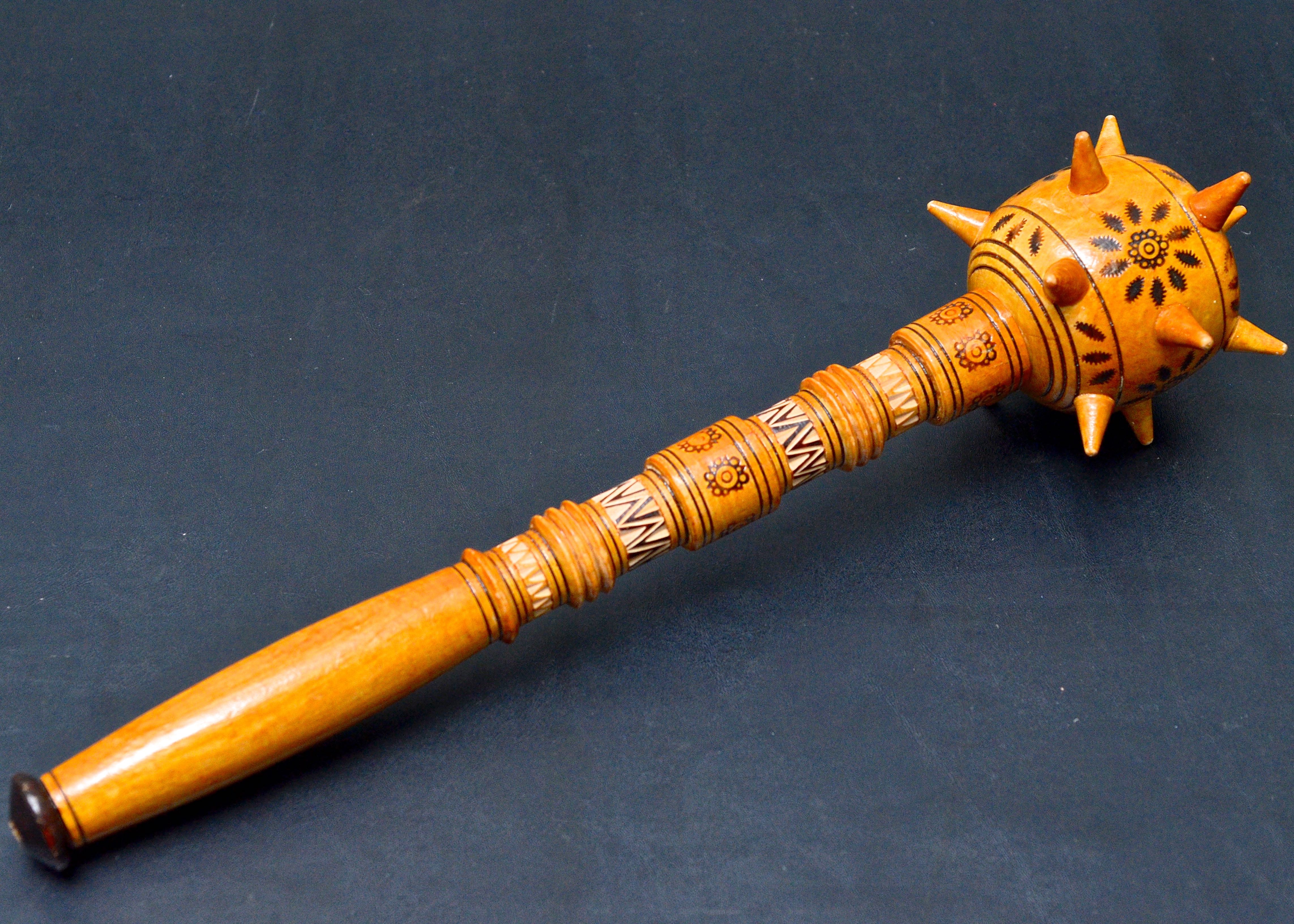 Kenyan Spiked Wooden Mace