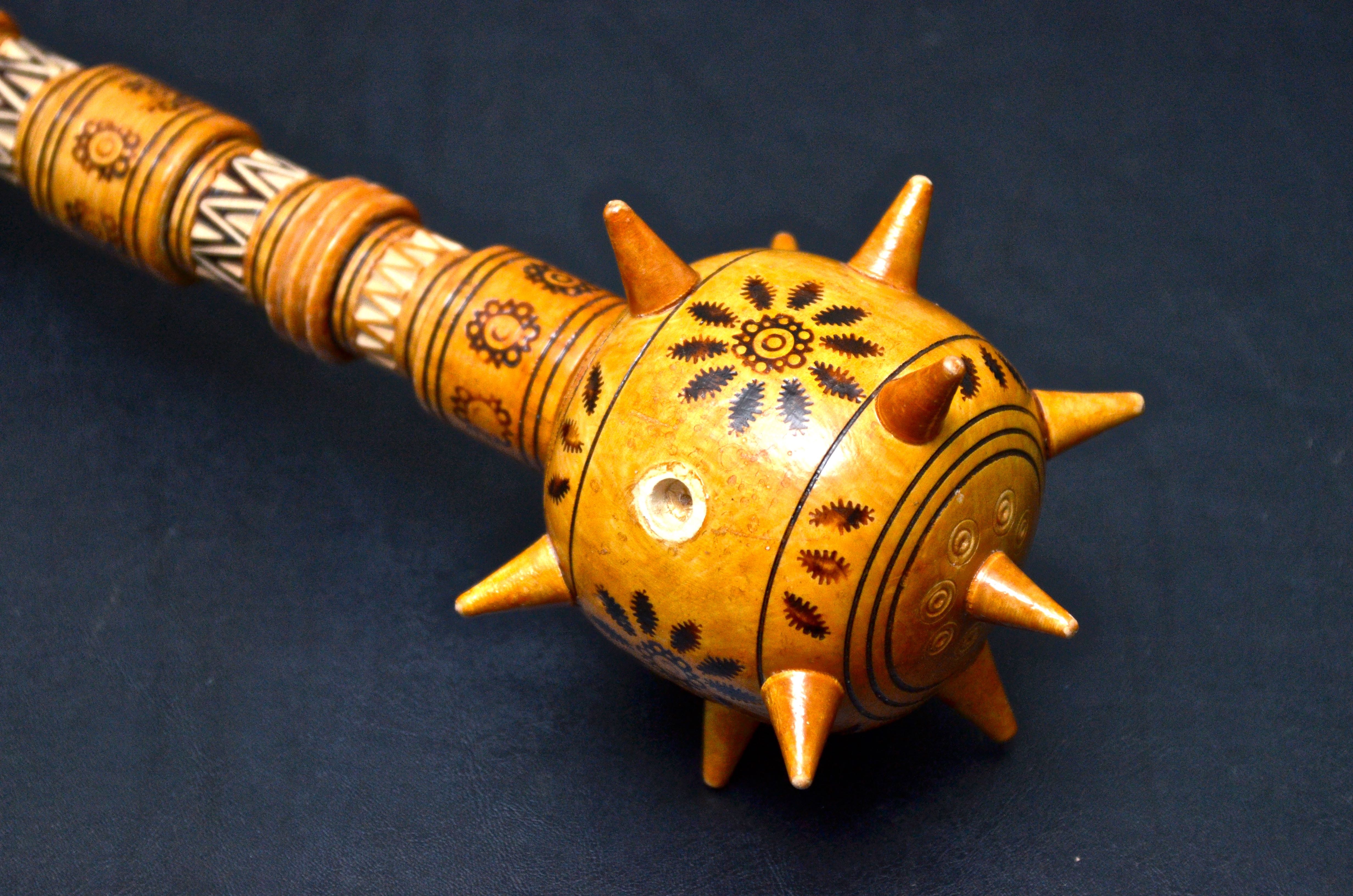 Kenyan Spiked Wooden Mace