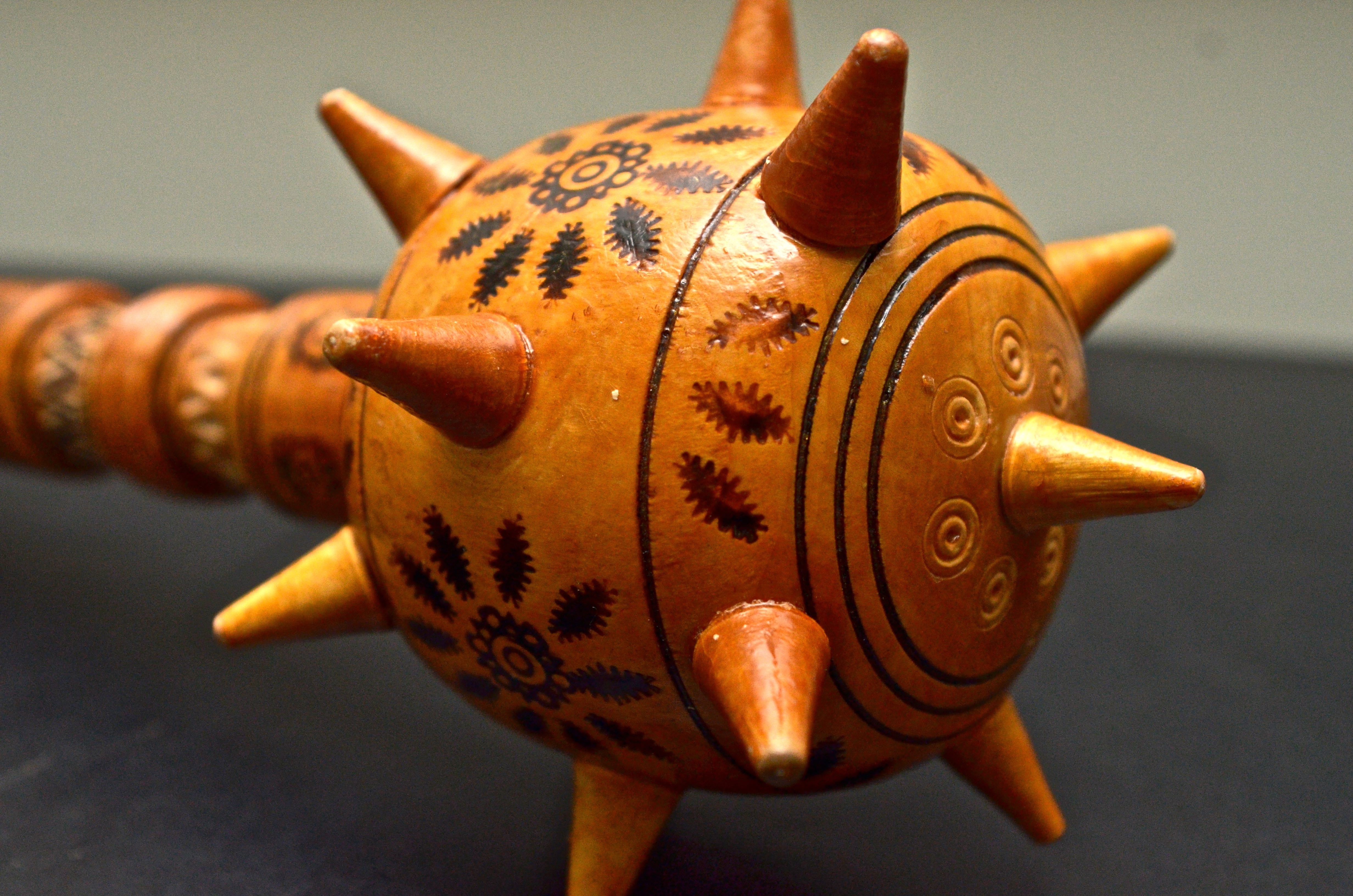 Kenyan Spiked Wooden Mace