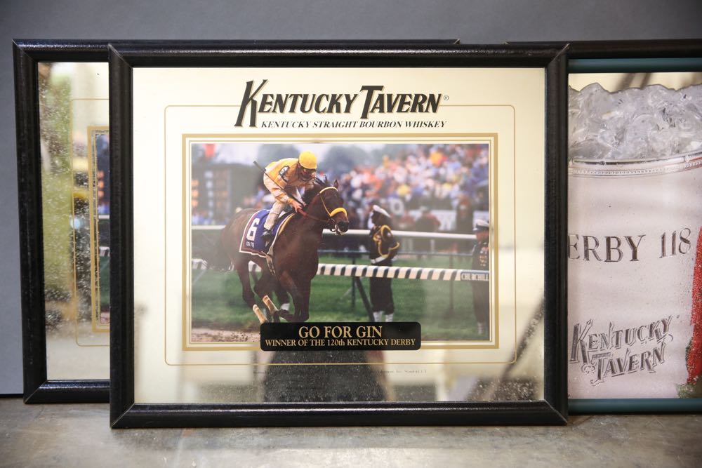 Kentucky Tavern Straight Bourbon Whiskey Derby Memorabilia
