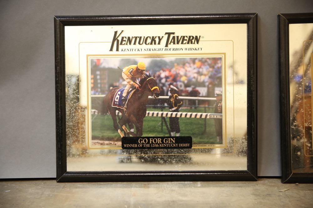 Kentucky Tavern Straight Bourbon Whiskey Derby Memorabilia