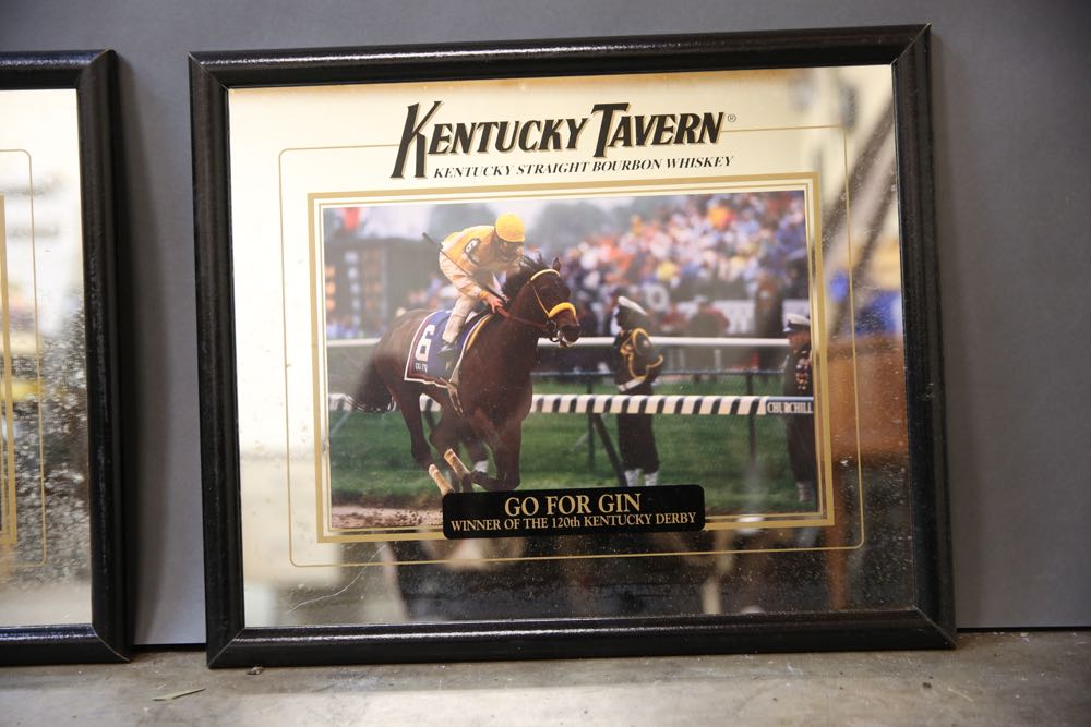Kentucky Tavern Straight Bourbon Whiskey Derby Memorabilia