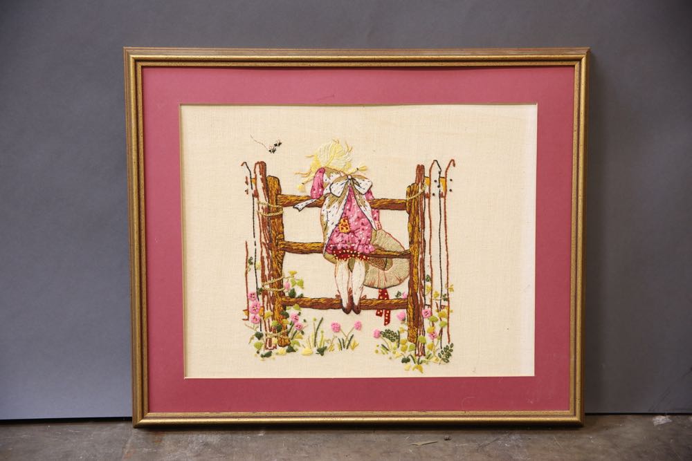 Crewel Work Decorative items