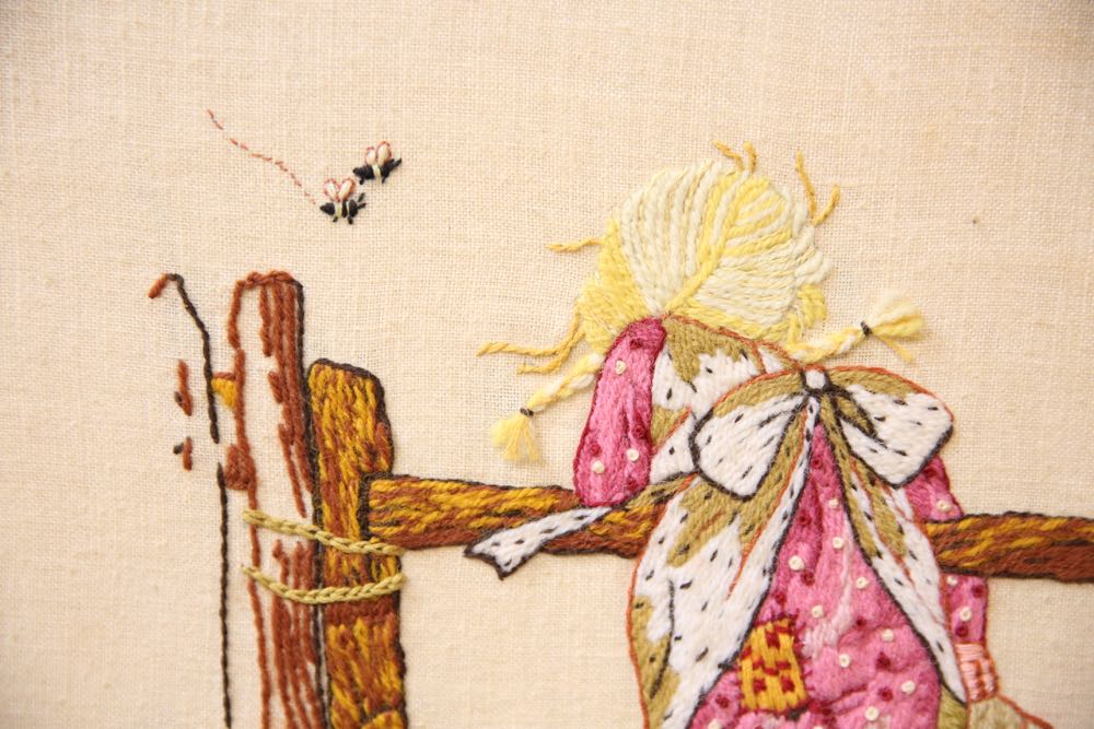 Crewel Work Decorative items