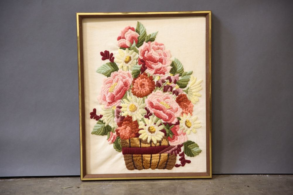 Crewel Work Decorative items