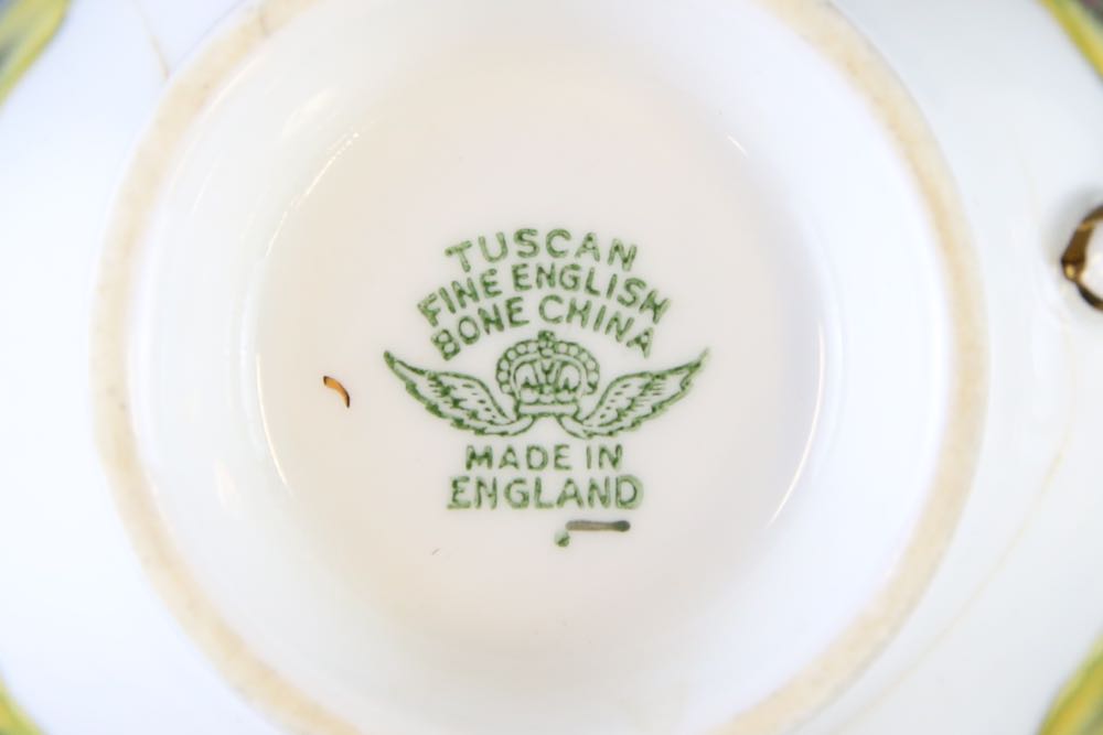 Collection of Vintage Tea Cups and Saucers