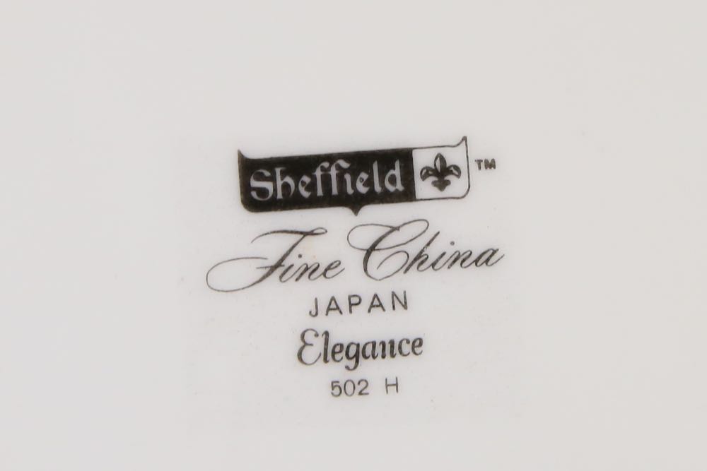 "Elegance" Pattern Sheffield Fine China