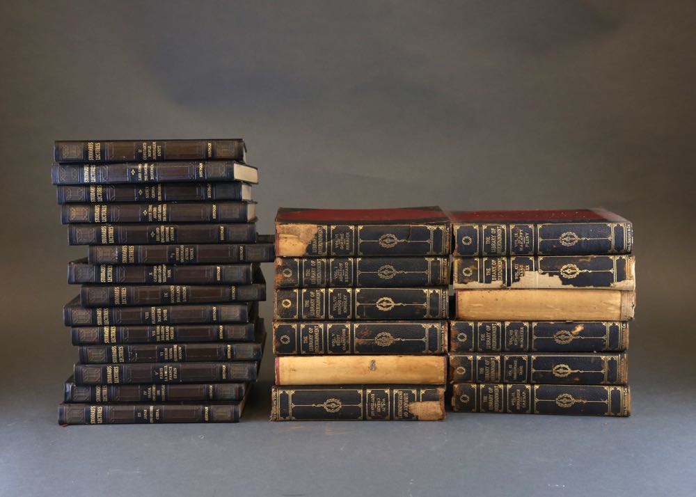 Two Sets of Vintage Books