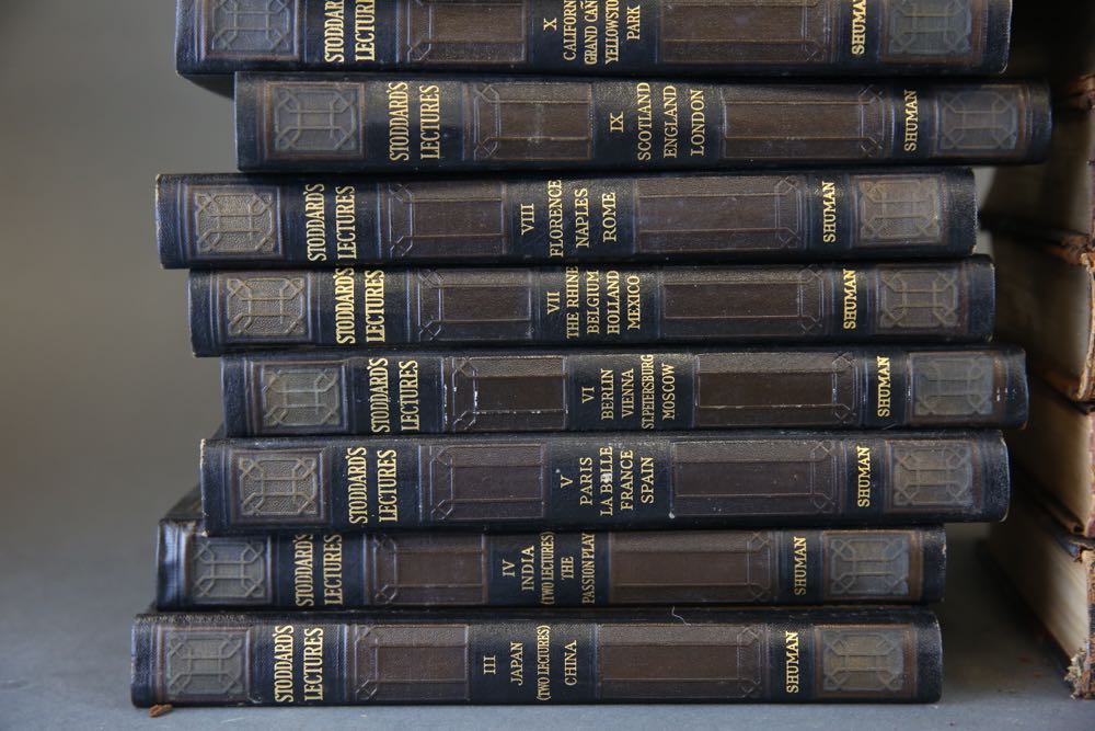 Two Sets of Vintage Books