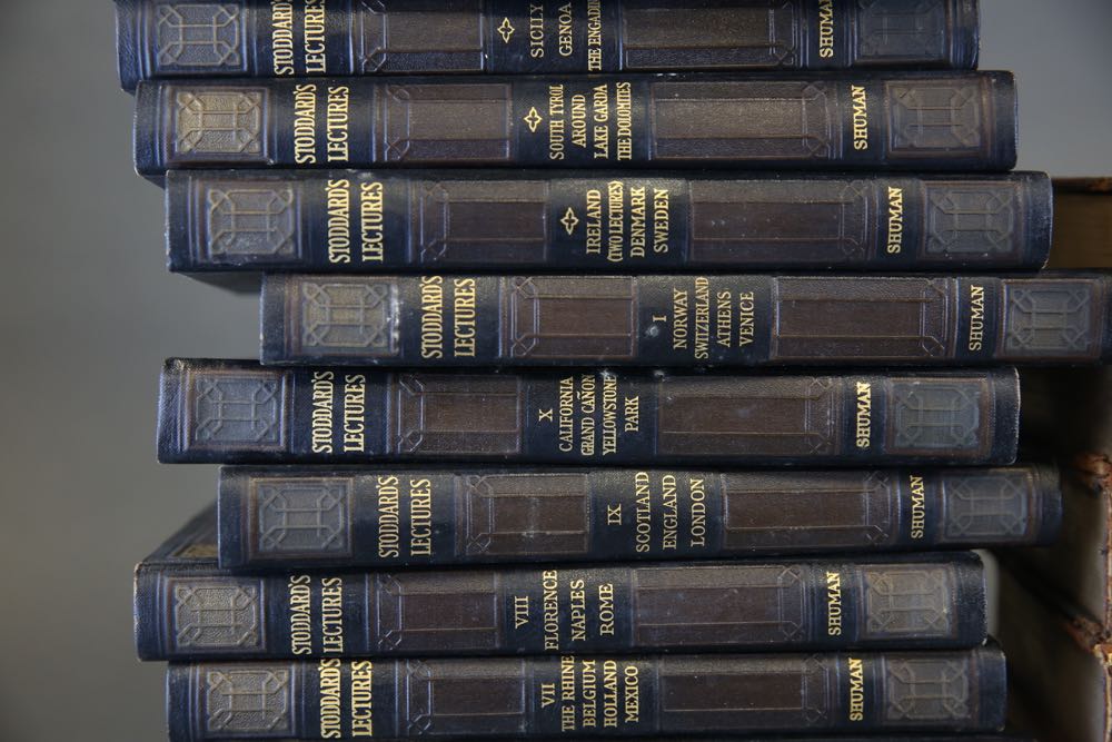 Two Sets of Vintage Books