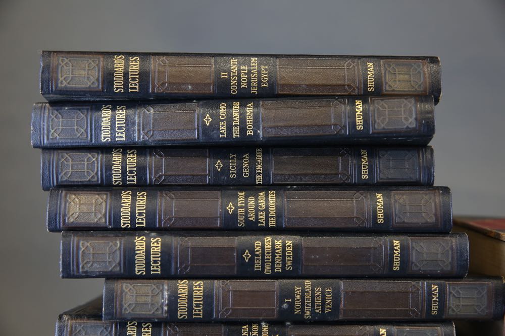 Two Sets of Vintage Books