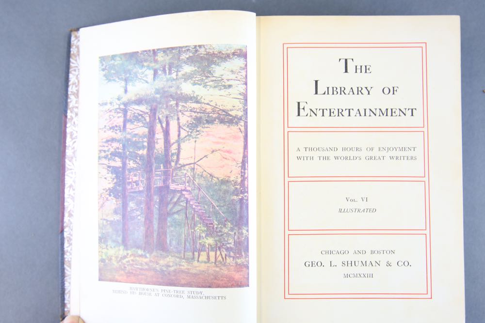 Two Sets of Vintage Books