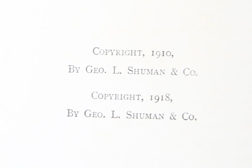 Two Sets of Vintage Books