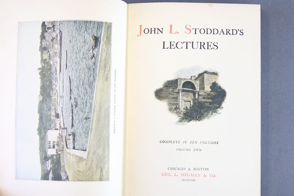 Two Sets of Vintage Books