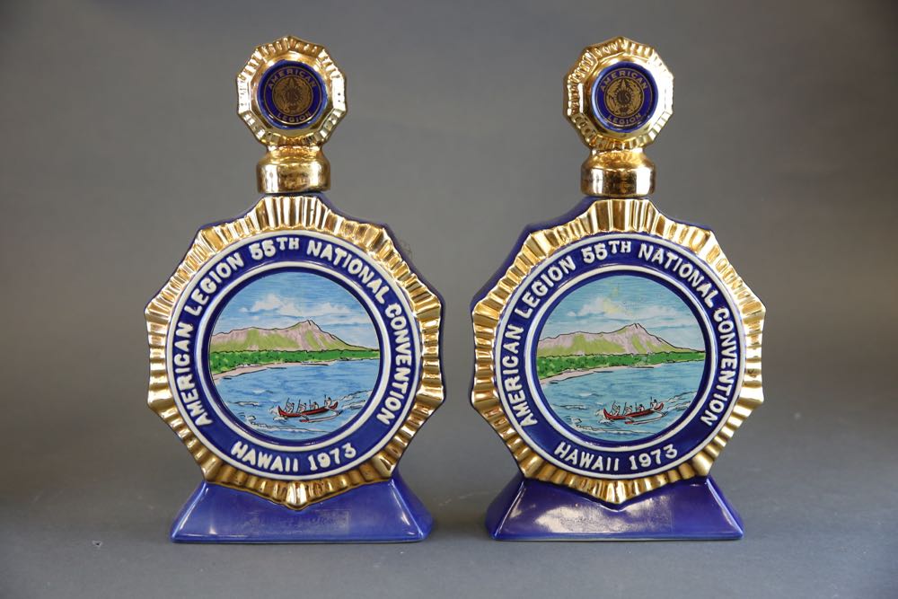 Collection of Vintage Liquor Decanters