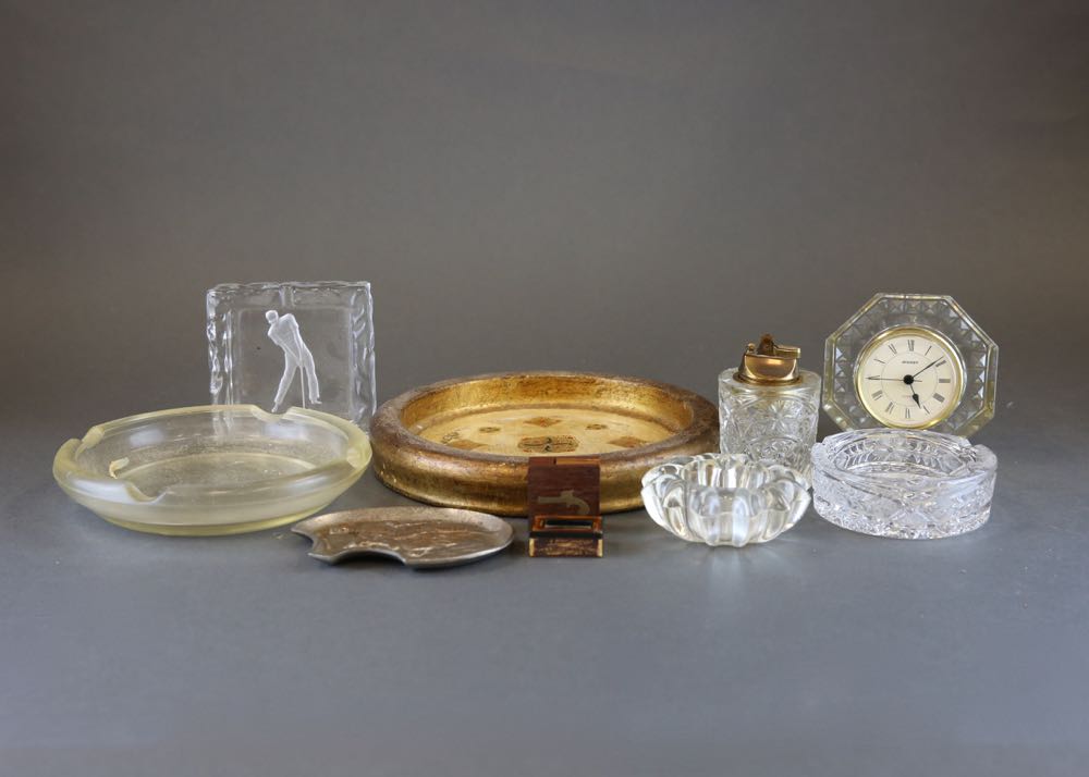 Collection of Vintage Ash Receivers