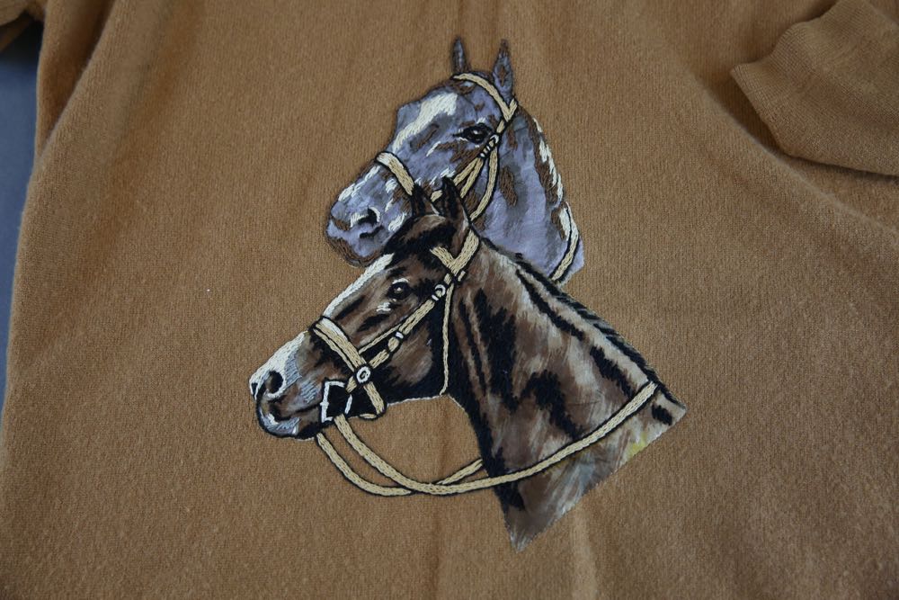 Vintage Cardigan Sweaters and Beaded Top