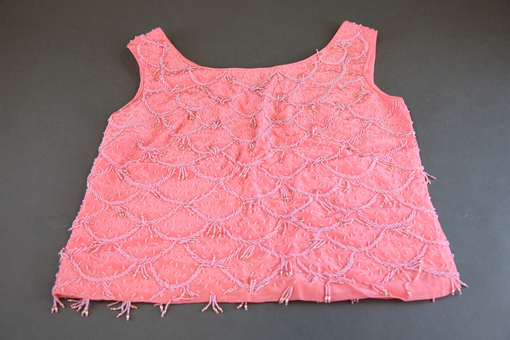 Vintage Cardigan Sweaters and Beaded Top