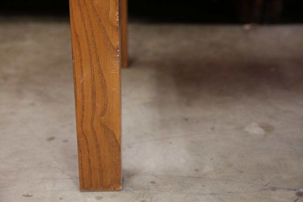 Pair of Parquetry Veneer End Tables