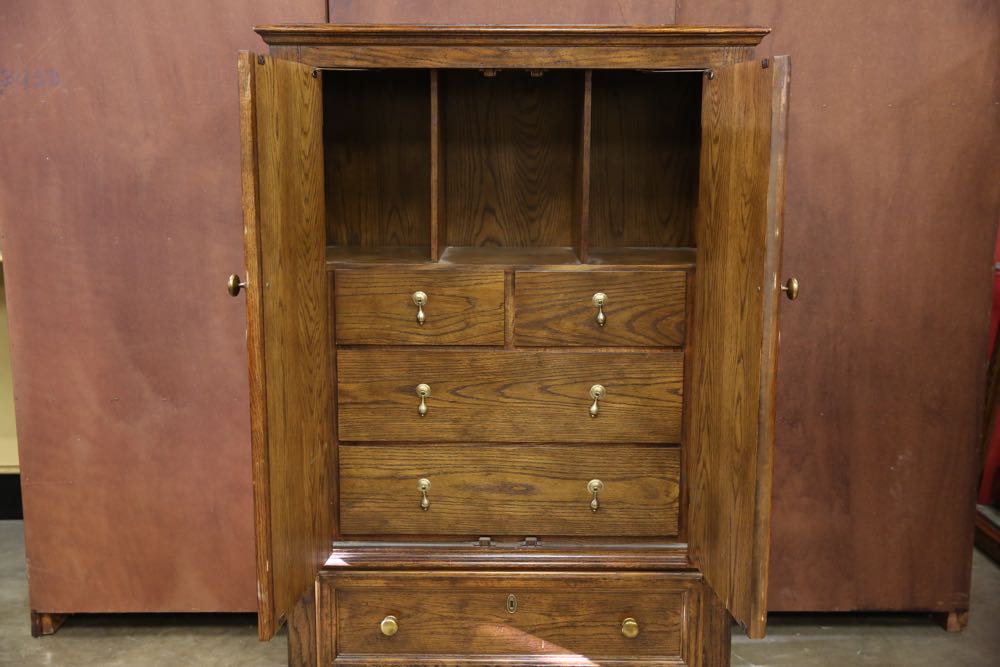 Large Oak Armoire