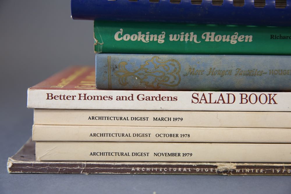 Vintage Cookbooks and Magazines