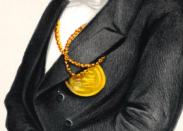 1871 Carlo "Spy" Pellegrini Vanity Fair Caricature