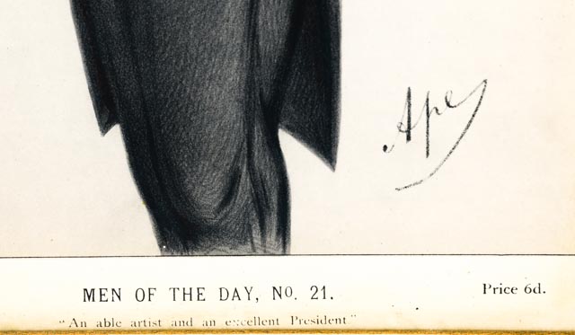 1871 Carlo "Spy" Pellegrini Vanity Fair Caricature