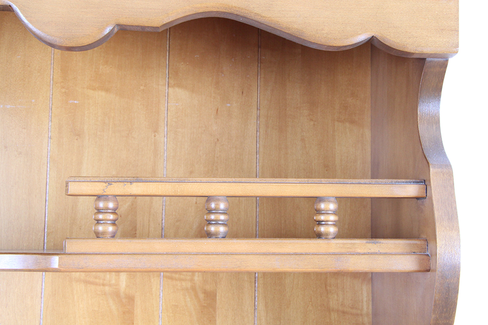 Antique St. Johns Table Company Maple Hutch