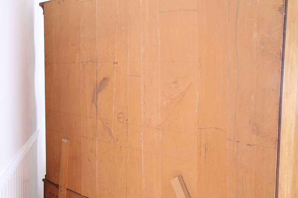 Antique St. Johns Table Company Maple Hutch