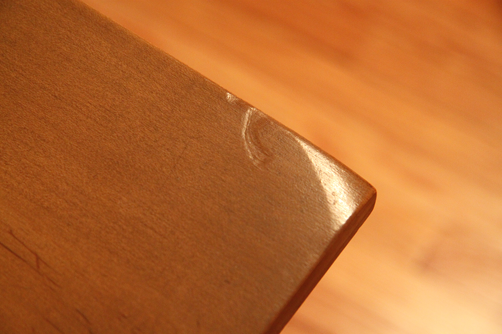 Solid Maple Dresser with Attached Mirror