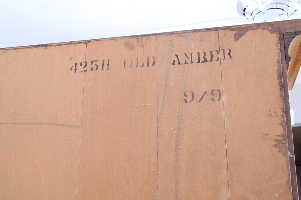 Antique St. Johns Table Company Maple Hutch