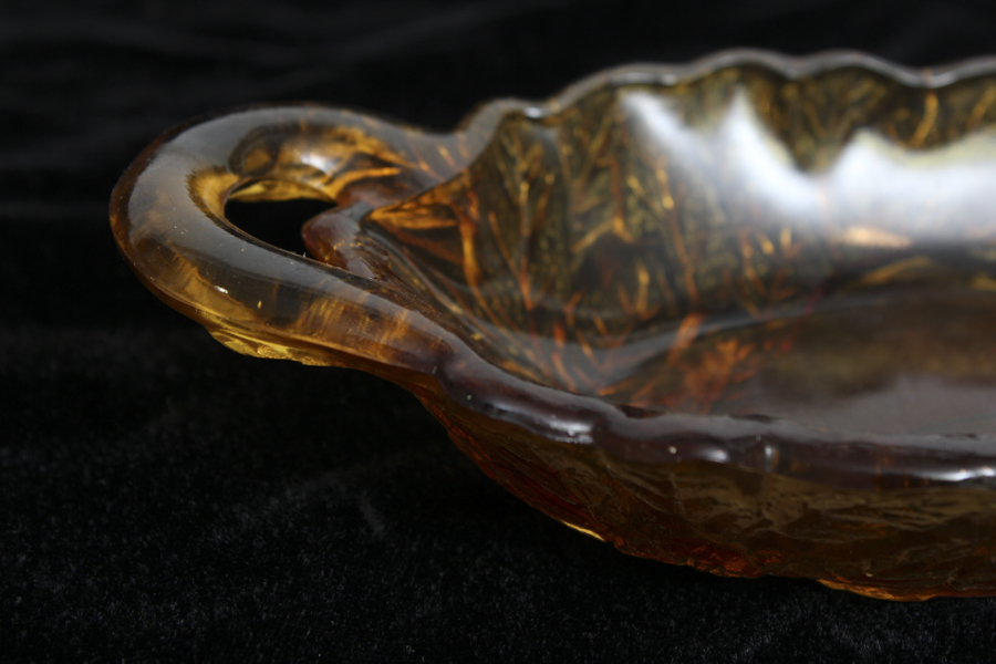 Indiana Depression Glass Avocado Dish