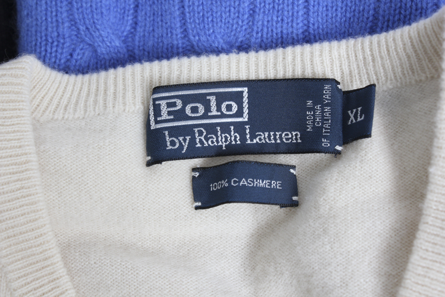 Collection of Men's Ralph Lauren Cashmere Sweaters