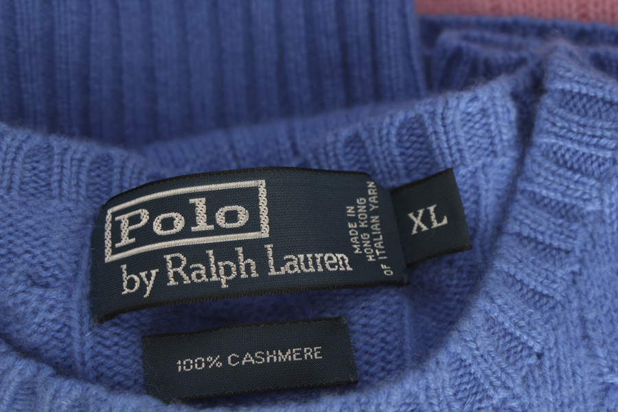 Collection of Men's Ralph Lauren Cashmere Sweaters