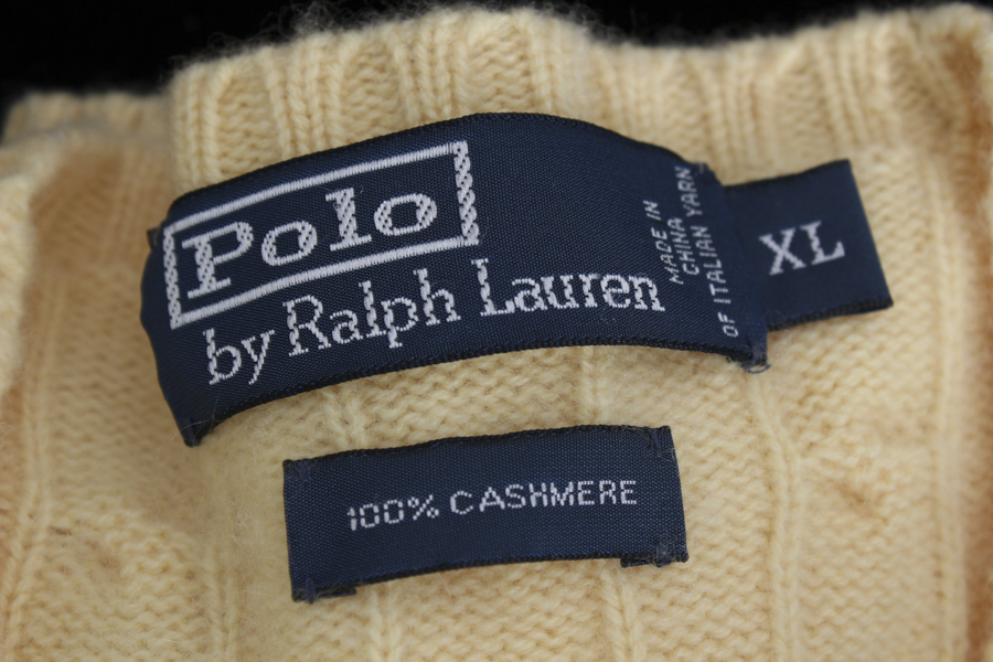 Collection of Men's Ralph Lauren Cashmere Sweaters
